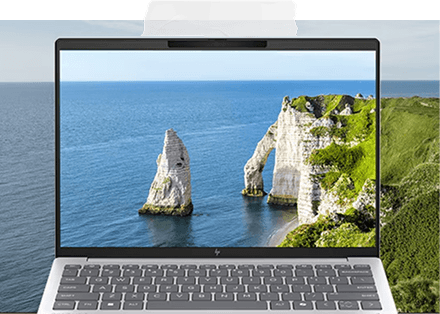 ノングレアIPSの画面、明るい環境でも映り込みを抑えやすい