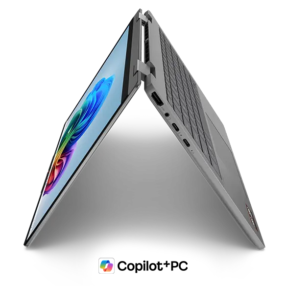 テントモードでプレゼンや動画視聴に対応