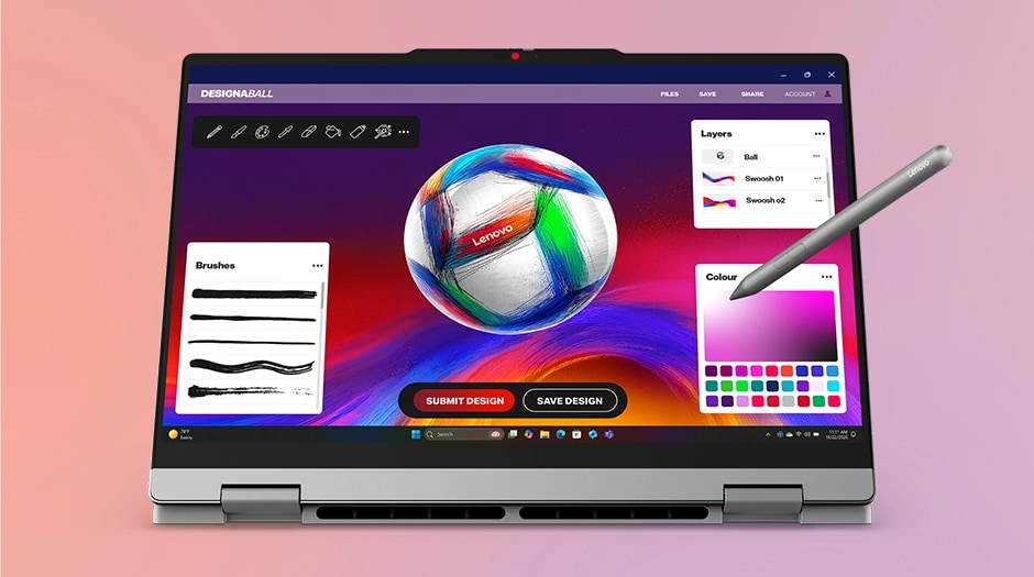 IPSパネルの発色と広い視野角を確認