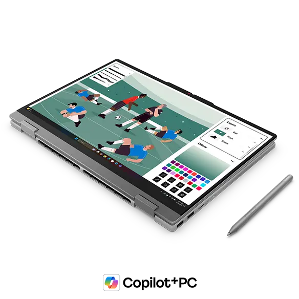 360度回転でタブレットとしても使える」 loading=