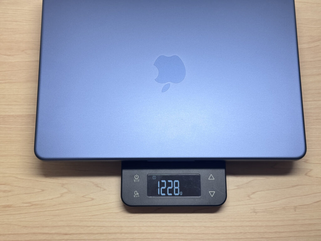 2.7 lbs (1.23 kg) — light enough for comfortable everyday carry
