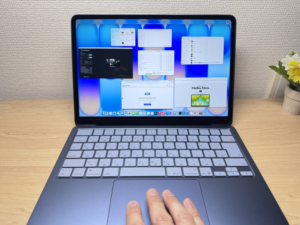 macOS gestures all work smoothly as expected