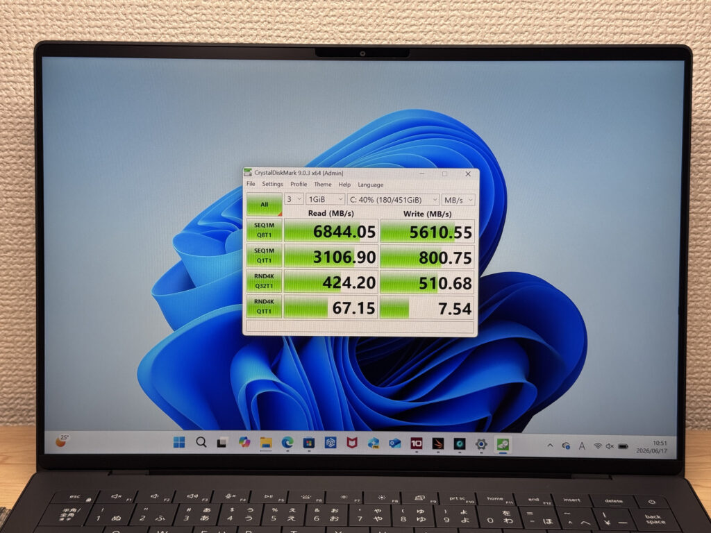 リード6844の爆速ストレージ