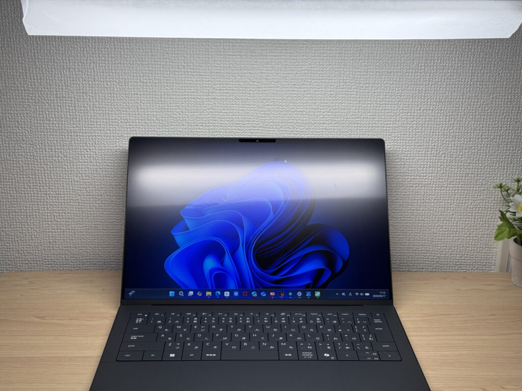 映り込みが少ないノングレア液晶