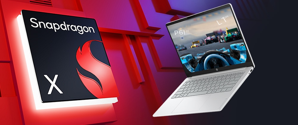 Benchmark screen for the Snapdragon X