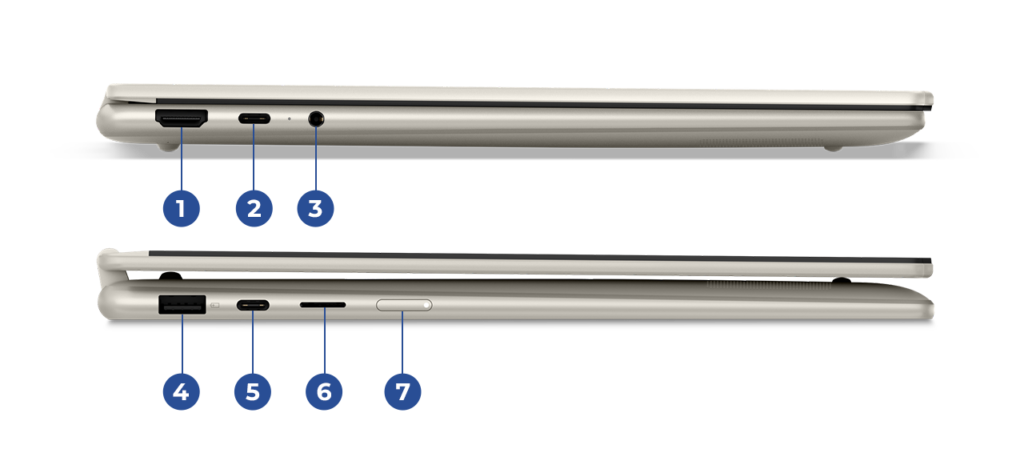 HDMI e USB-A su un 2-in-1 sottile