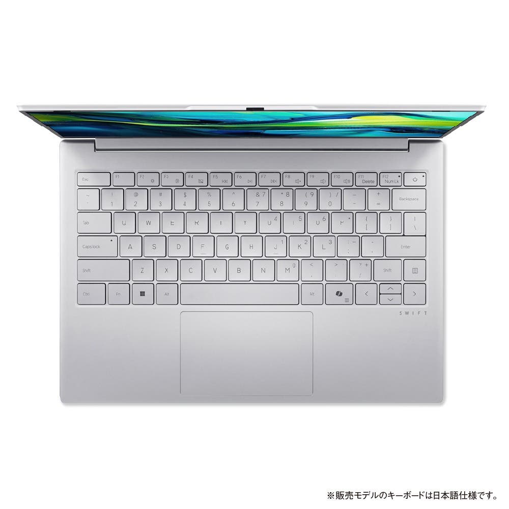 Acer Swift Lite 14のキーボード