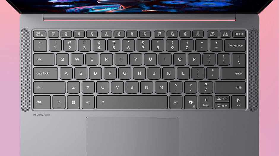 Keyboard layout carried over from the IdeaPad series