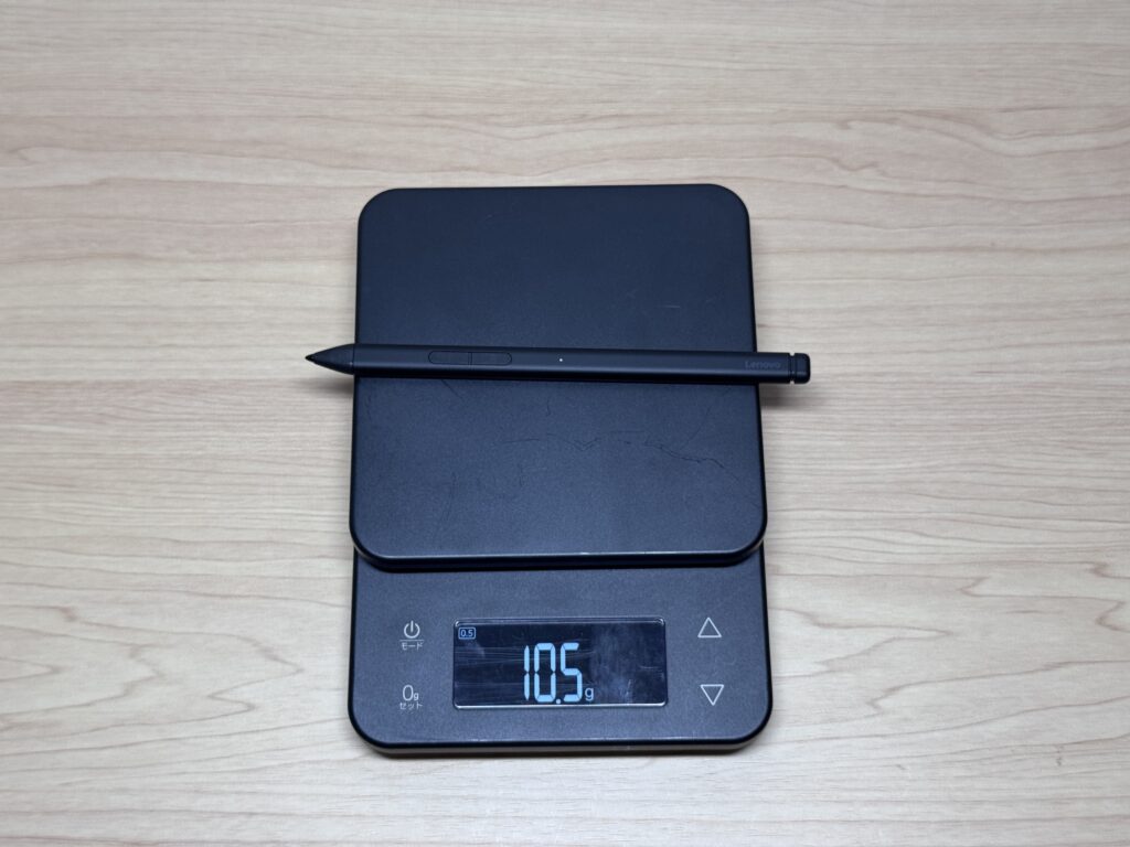 Weighing the Slim Pen 2