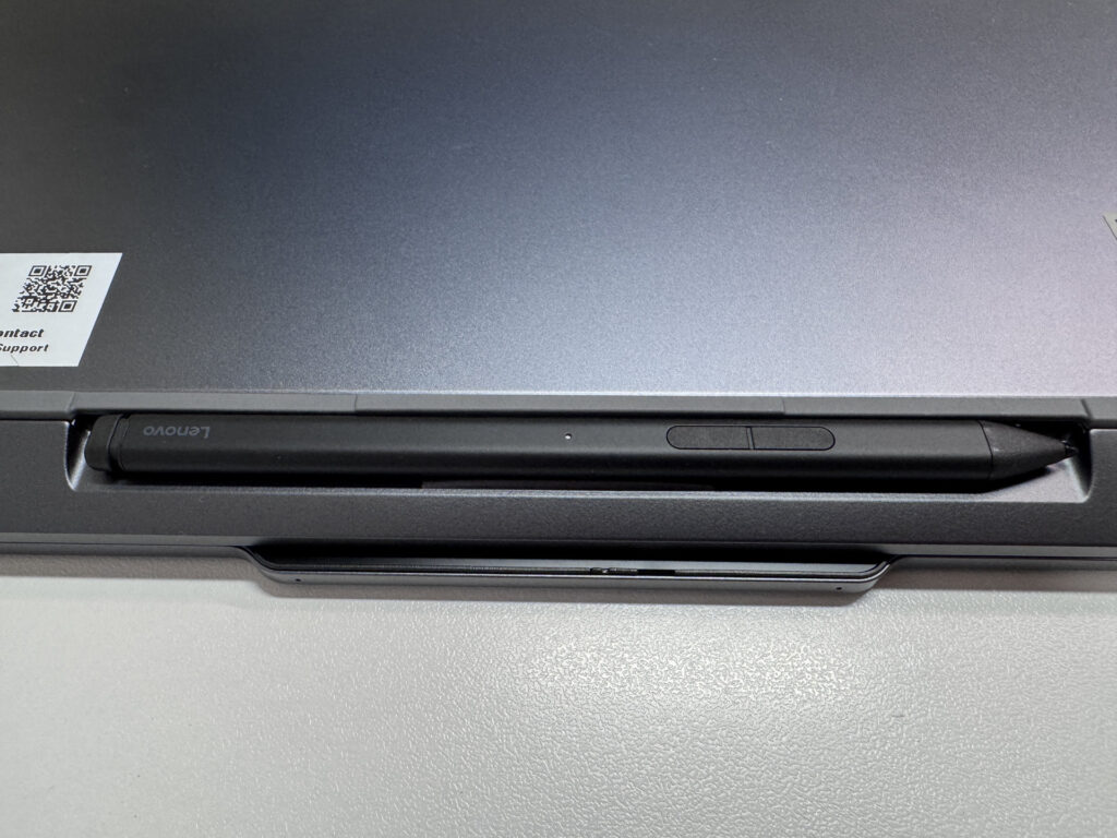 Slim Pen 2 docked on the bottom